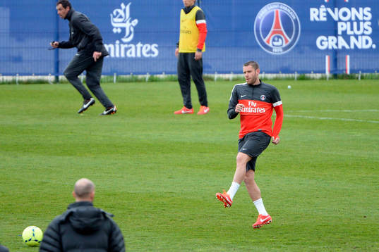 Sylvain ARMAND   - 19.04.2013 - Entrainement du PSG