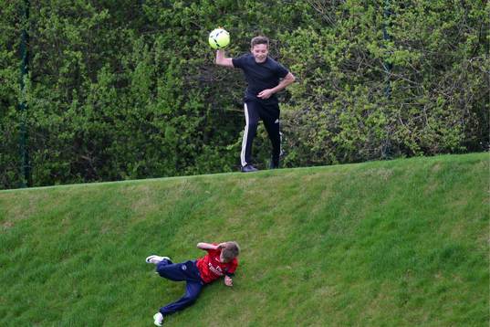 Brooklyn BECKHAM / Romeo BECKHAM - 19.04.2013 -