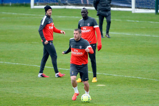 Sylvain ARMAND   - 19.04.2013 - Entrainement du PSG
