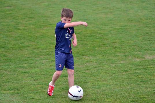 Cruz BECKHAM  - 19.04.2013 - Entrainement du PSG