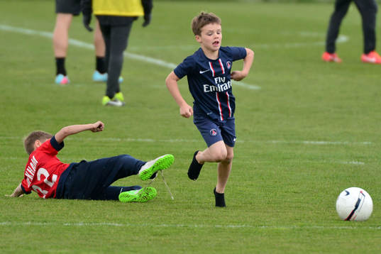 Cruz BECKHAM / Romeo BECKHAM  - 19.04.2013 - Entrainement