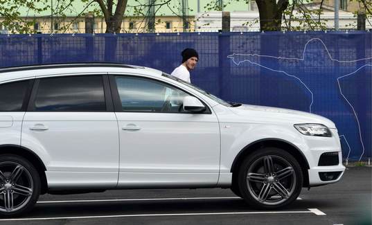 David BECKHAM   - 19.04.2013 - Entrainement du PSG