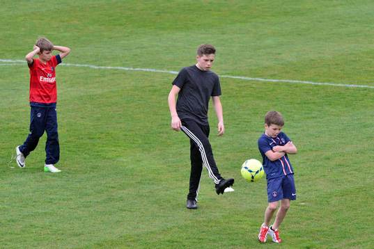 Romeo BECKHAM / Brooklyn BECKHAM / Cruz BECKHAM  -