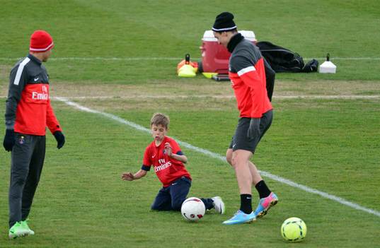 Thiago SILVA / Romeo BECKHAM / Zlatan IBRAHIMOVIC  -