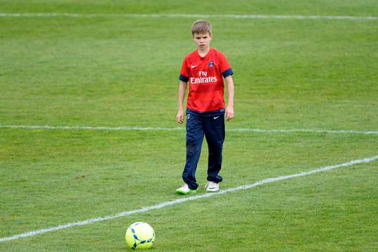 Romeo BECKHAM  - 19.04.2013 - Entrainement Paris Saint
