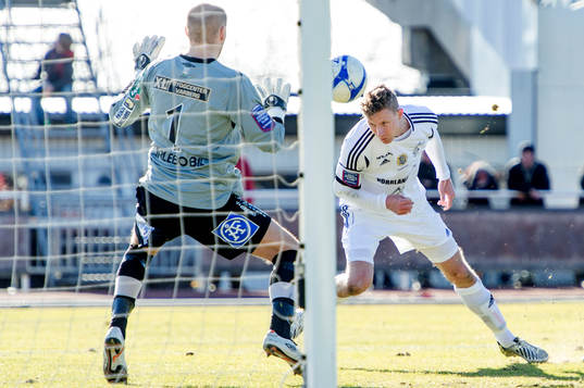 Johan Eklund, Sundsvall, nickar bollen