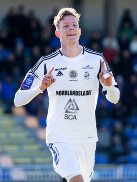 Johan Eklund, Sundsvall, jublar