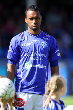 Åtvidaberg 13 Alberis Sérgio da Silva skadad idag