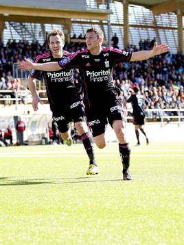 Mål 0-2 Göteborg 19 Hannes Stiller, Göteborg 7 Tobias