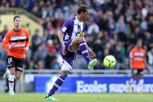 Jonathan Zebina - 21.04.2013 - Toulouse / Lorient - 33 eme
