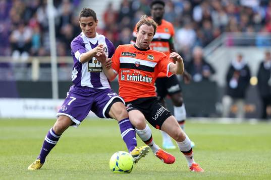 Wissam Ben Yedder / Maxime Baca - 21.04.2013 - Toulouse /