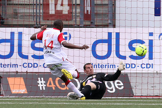Fotboll, Franska ligan, AS Nancy - Évian Thonon Gaillard