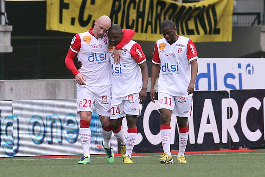 Fotboll, Franska ligan, AS Nancy - Évian Thonon Gaillard