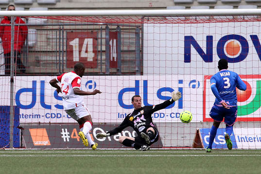 Fotboll, Franska ligan, AS Nancy - Évian Thonon Gaillard