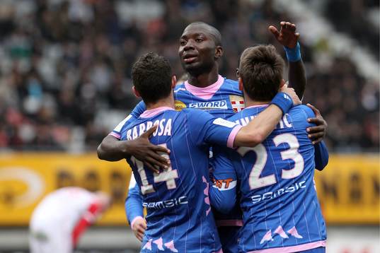 Fotboll, Franska ligan, AS Nancy - Évian Thonon Gaillard