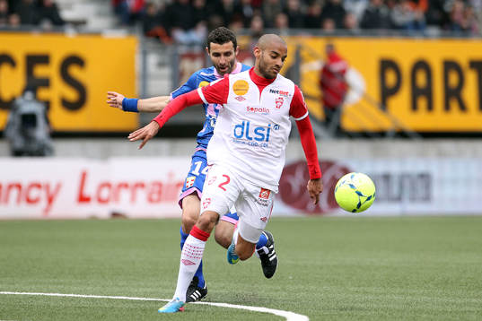 Fotboll, Franska ligan, AS Nancy - Évian Thonon Gaillard