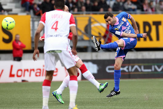 Fotboll, Franska ligan, AS Nancy - Évian Thonon Gaillard