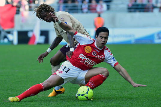 Bläddra bland fler bilder av Fotboll, Franska ligan, Stade de Reims - Valenciennes