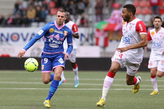 Fotboll, Franska ligan, AS Nancy - Évian Thonon Gaillard