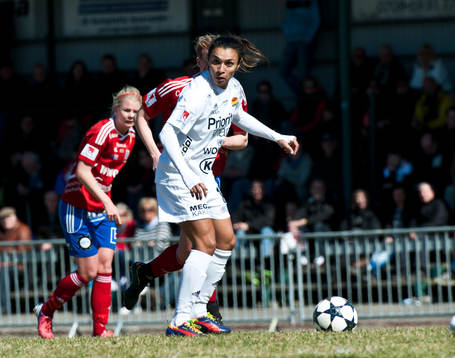 Marta Viera da Silva, jubel, Tyresö