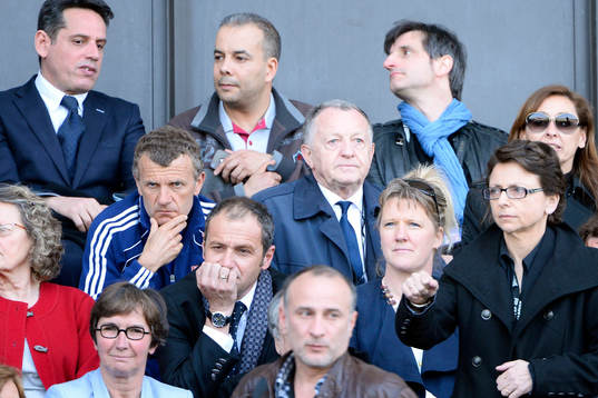 Patrice LAIR / Jean Michel AULAS - 21.04.2013 - Juvisy /