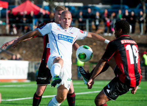 Mattias Lindström, Helsingborg, och Serge-Junior