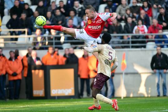 Gaetan COURTET / Benjamin ANGOUA - 21.04.2013 - Reims /