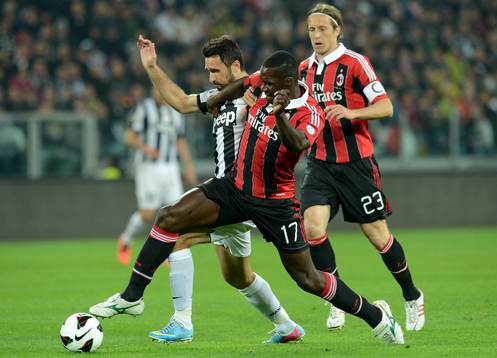 MIRKO VUCINIC / CHRISTIAN ZAPATA - 21.04.2013 - Juventus /