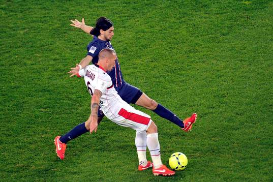 Didier DIGARD / Javier PASTORE - 21.04.2013 - Paris Saint