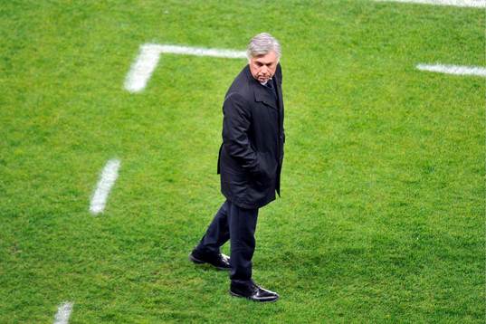 Carlo ANCELOTTI - 21.04.2013 - Paris Saint Germain / Nice -