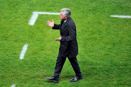 Carlo ANCELOTTI - 21.04.2013 - Paris Saint Germain / Nice -