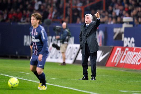 Carlo ANCELOTTI - 21.04.2013 - Paris Saint Germain / Nice -