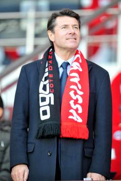 Christian ESTROSI - 21.04.2013 - Paris Saint Germain / Nice