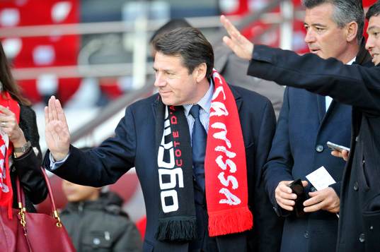Christian ESTROSI - 21.04.2013 - Paris Saint Germain / Nice