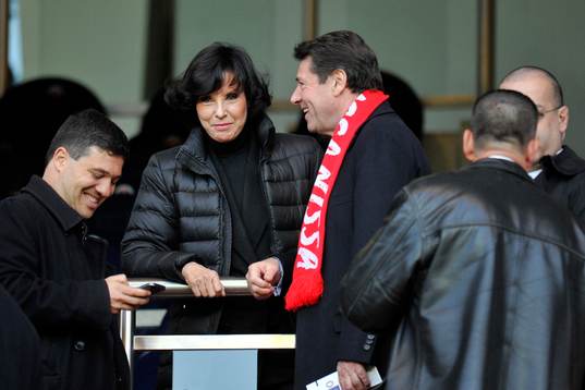 Denise FABRE / Christian ESTROSI - 21.04.2013 - Paris Saint
