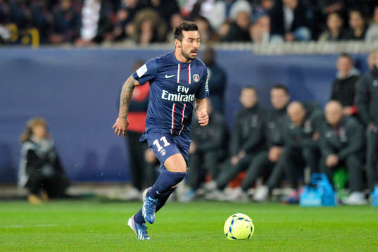 Ezequiel LAVEZZI - 21.04.2013 - Paris Saint Germain / Nice