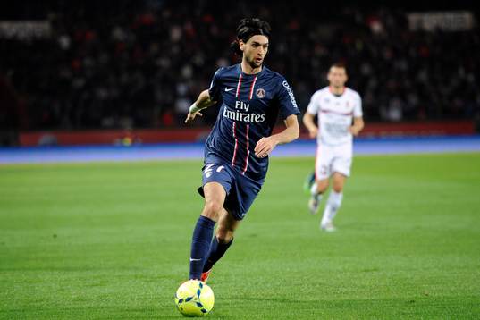 Javier PASTORE - 21.04.2013 - Paris Saint Germain / Nice -
