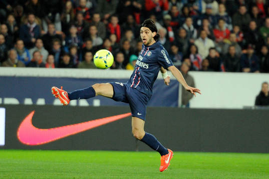 Javier PASTORE - 21.04.2013 - Paris Saint Germain / Nice -