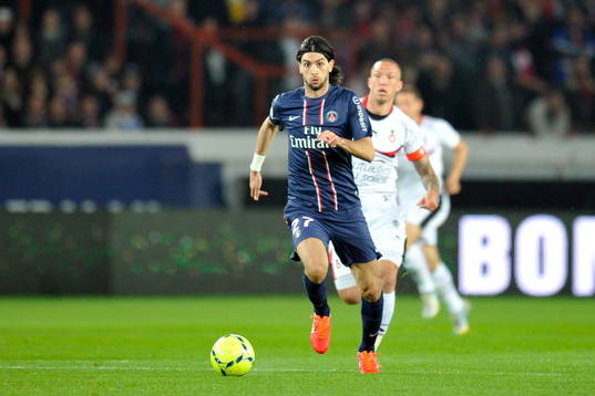 Javier PASTORE - 21.04.2013 - Paris Saint Germain / Nice -