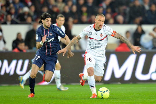 Javier PASTORE / Didier DIGARD - 21.04.2013 - Paris Saint