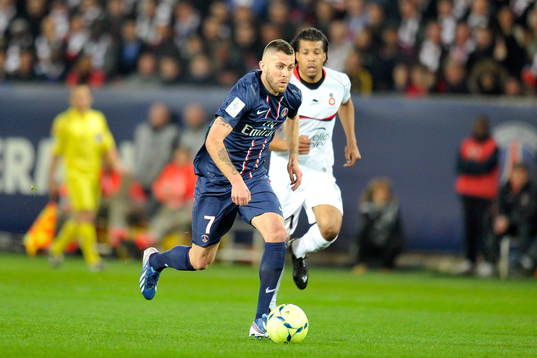 Jeremy MENEZ - 21.04.2013 - Paris Saint Germain / Nice -