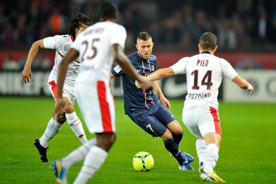 Jeremy MENEZ - 21.04.2013 - Paris Saint Germain / Nice -