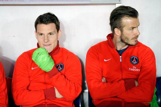 Kevin GAMEIRO / David BECKHAM - 21.04.2013 - Paris Saint