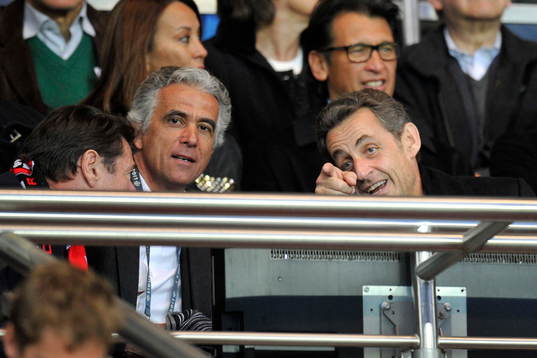 Christian ESTROSI / Nicolas SARKOZY - 21.04.2013 - Paris