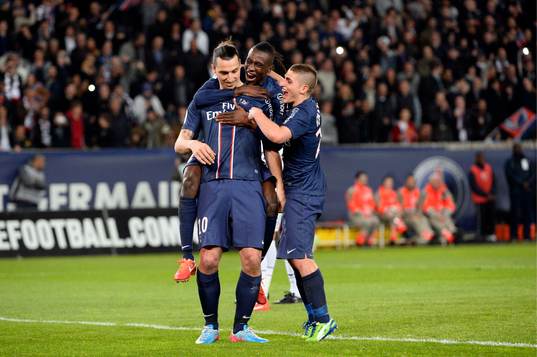Zlatan IBRAHIMOVIC / Blaise MATUIDI / Marco VERRATTI -