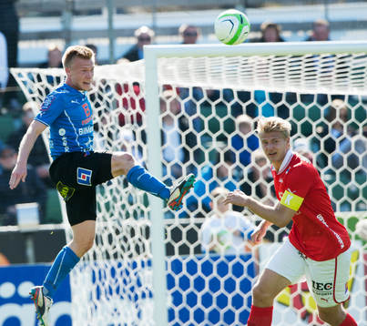 Andreas Landgren, Halmstad och Paulus Arajuuri, Kalmar