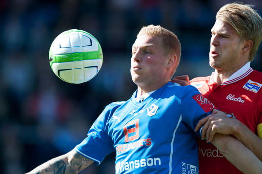 Gudjon Baldvinsson, Halmstad och Paulus Arajuuri, Kalmar