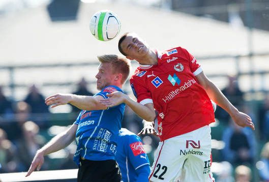 Andreas Landgren, Halmstad, och Melker Hallberg, Kalmar