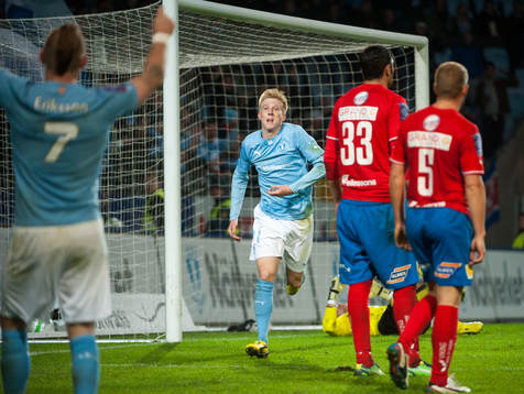 Simon Kroon, Malmö, jublar