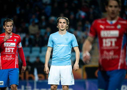 Månz Karlsson, Östers IF och Dardan Rexhepi, Malmö FF